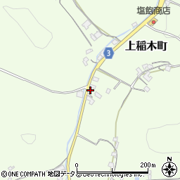 岡山県井原市上稲木町969周辺の地図