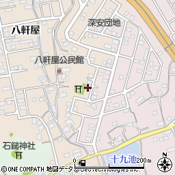 広島県福山市加茂町八軒屋355周辺の地図