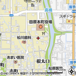 奈良県磯城郡田原本町832周辺の地図