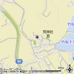 岡山県浅口市金光町下竹1442周辺の地図