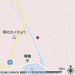 長崎県対馬市上対馬町琴91周辺の地図