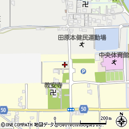 奈良県磯城郡田原本町大安寺35周辺の地図