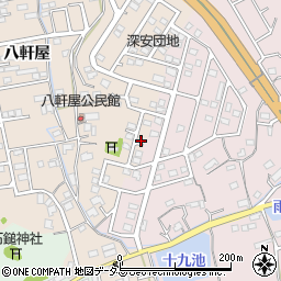 広島県福山市加茂町八軒屋350周辺の地図