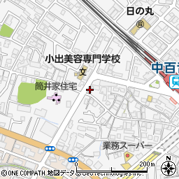 大阪府堺市北区中百舌鳥町4丁496周辺の地図