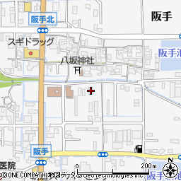 奈良県磯城郡田原本町阪手354周辺の地図