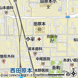 奈良県磯城郡田原本町319周辺の地図