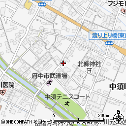 広島県府中市中須町833周辺の地図