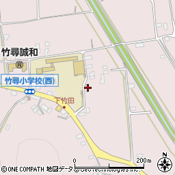 広島県福山市神辺町下竹田306周辺の地図