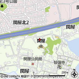 奈良県香芝市関屋378-1周辺の地図