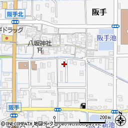 奈良県磯城郡田原本町阪手360-4周辺の地図