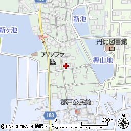 大阪府羽曳野市野537周辺の地図