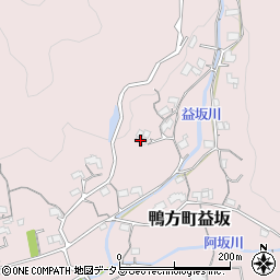 岡山県浅口市鴨方町益坂542周辺の地図