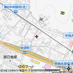 広島県府中市中須町157周辺の地図