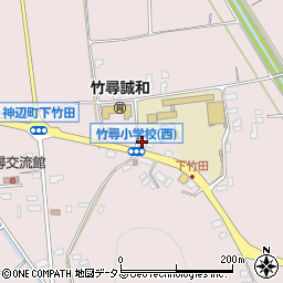 ＪＡ福山市竹尋周辺の地図