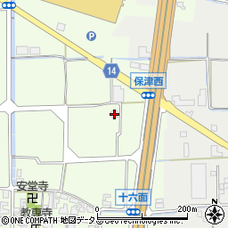 奈良県磯城郡田原本町十六面165周辺の地図