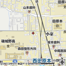 奈良県磯城郡田原本町282-8周辺の地図