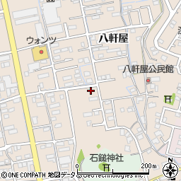 広島県福山市加茂町八軒屋117周辺の地図