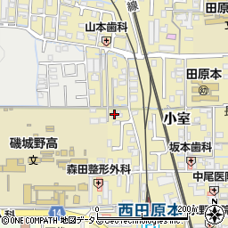 奈良県磯城郡田原本町282-9周辺の地図