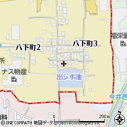 大阪府堺市東区八下町3丁90周辺の地図