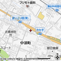広島県府中市中須町739周辺の地図