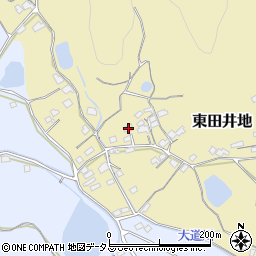 岡山県玉野市東田井地458周辺の地図