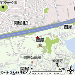 奈良県香芝市関屋378周辺の地図