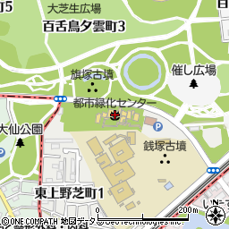 堺市都市緑化センター周辺の地図