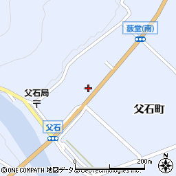 広島県府中市父石町302周辺の地図