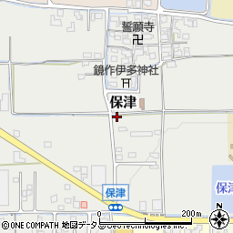 奈良県磯城郡田原本町保津69周辺の地図