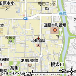 奈良県磯城郡田原本町720周辺の地図