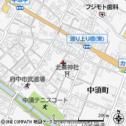 広島県府中市中須町815周辺の地図