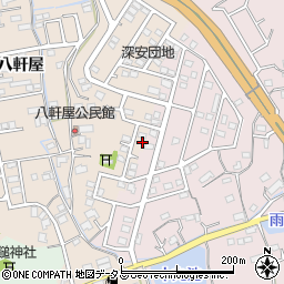 広島県福山市加茂町八軒屋348周辺の地図