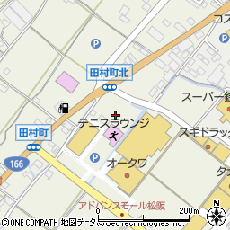 三重県松阪市田村町258周辺の地図