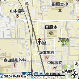 奈良県磯城郡田原本町303周辺の地図