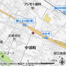 広島県府中市中須町735周辺の地図