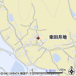 岡山県玉野市東田井地445周辺の地図