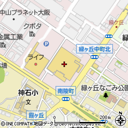 大阪府堺市堺区石津北町90-3周辺の地図