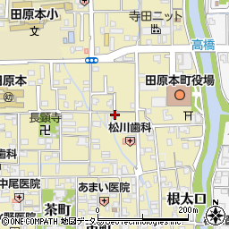 奈良県磯城郡田原本町723周辺の地図