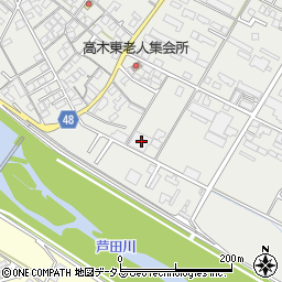広島県府中市高木町1165周辺の地図