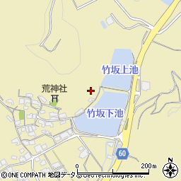 岡山県浅口市金光町下竹1618周辺の地図