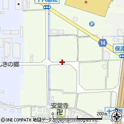奈良県磯城郡田原本町十六面93周辺の地図