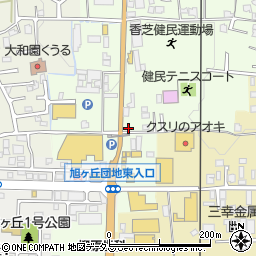奈良県香芝市上中781周辺の地図
