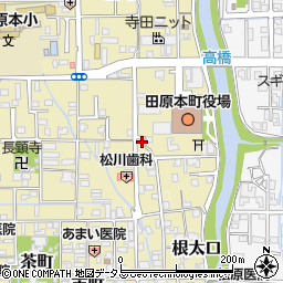 奈良県磯城郡田原本町750周辺の地図