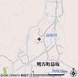 岡山県浅口市鴨方町益坂538周辺の地図