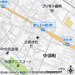 広島県府中市中須町820周辺の地図