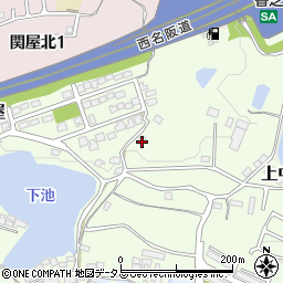 奈良県香芝市上中1272-5周辺の地図