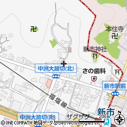 広島県府中市中須町194周辺の地図