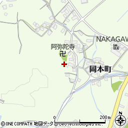 〒515-0831 三重県松阪市岡本町の地図