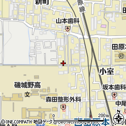 奈良県磯城郡田原本町408-3周辺の地図