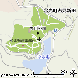 岡山県浅口市金光町占見新田2257周辺の地図